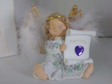 Angelic Wishes February Figurine - We Got Character Toys N More