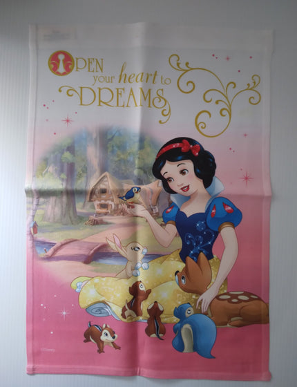 Snow  White Small Garden Flag Open Your Heart To Dreams - We Got Character Toys N More