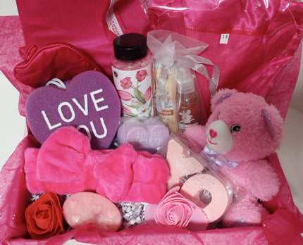 Women's Self Pampering Gift Box with Chocolate Scented Bear We Got Character Toys N More