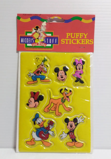 Disney Mickey Mouse & Friends Puffy Stickers - We Got Character Toys N More