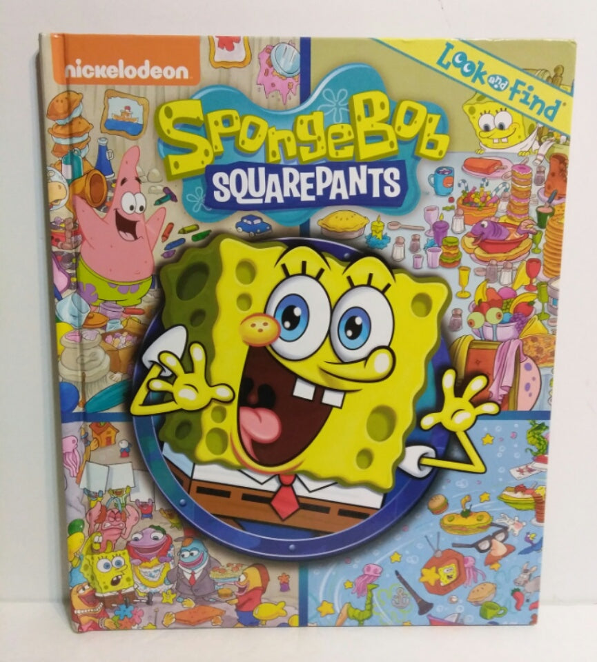 Spongebob Squarepants Look And Find (hard Cover) Book – We Got 