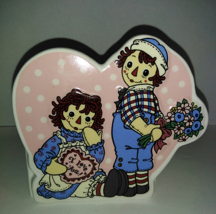 Raggedy Ann and Andy Vase - We Got Character Toys N More