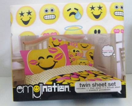 Emoji Twin Sheet Set - We Got Character Toys N More