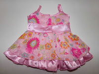 Build A Bear Pink Floral Dress - We Got Character Toys N More