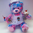Build A Bear Cotton Candy Plush With Baskin Robbins Accessories - We Got Character Toys N More