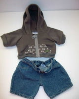 Build A Bear Jacket and Shorts Outfit - We Got Character Toys N More