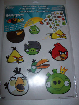 Angry Bird Decorative Wall Decals - We Got Character Toys N More