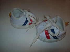 Build A Bear White Sneakers Shoes - We Got Character Toys N More