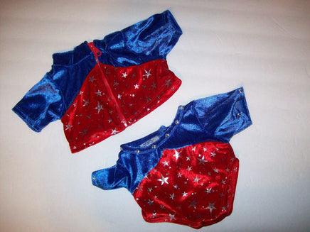 Build a Bear Gymnastics Olympics Jumpsuit Coat - We Got Character Toys N More