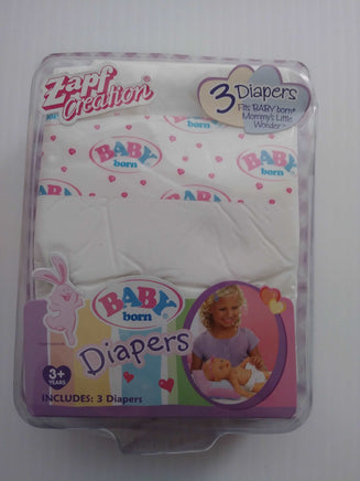 Baby Born Doll Diapers - We Got Character Toys N More