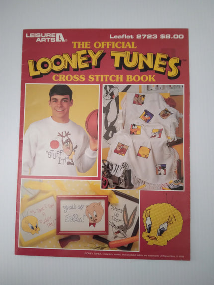 The Official Looney Tunes Cross Stitch Book - We Got Character Toys N More
