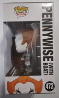 Pennywise With Boat Vinyl Figurine Funko Pop 472 - We Got Character Toys N More