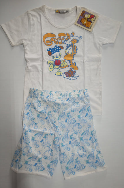 Garfield Blue and White 2 Piece Pajama Set - We Got Character Toys N More