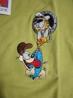 Garfield and Odie Polo Shirt Size L - We Got Character Toys N More