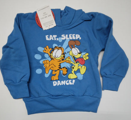 Garfield Odie Blue Sweatshirt Hoodie - We Got Character Toys N More