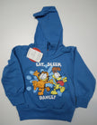 Garfield Odie Blue Sweatshirt Hoodie - We Got Character Toys N More
