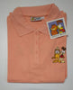 Garfield Peach Polo Shirt Size L - We Got Character Toys N More
