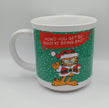 Garfield Christmas Coffee Cup On Being Bad