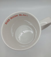 Garfield Coffee Cup Siss Boom Blah Black