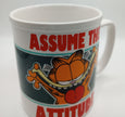 Garfield Assume the Attitude Coffee Cup