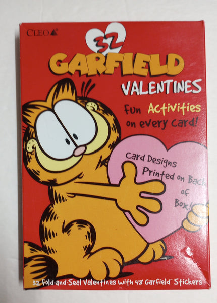 Garfield Valentine's Day Cards By Cleo-We Got Character Toys N More