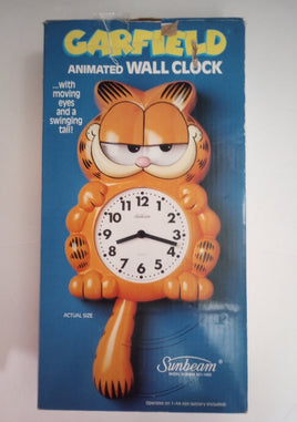 Garfield Animated Wall Clock By Sunbeam