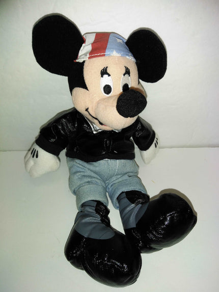 Biker Minnie Mouse Bean Bag Plush - We Got Character Toys N More