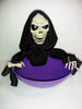 Animated Snapping Halloween Candy Dish Grim Reaper Skeleton - We Got Character Toys N More