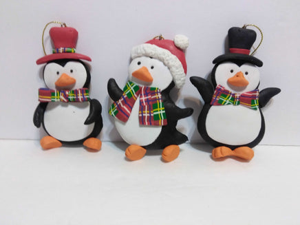 3 Penguin Ornaments - We Got Character Toys N More