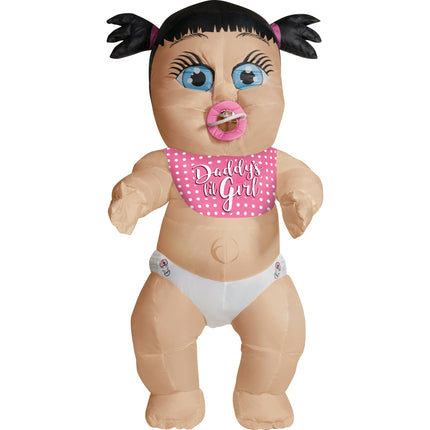 Rubie's Daddy's Li'l Girl Inflatable Adult Costume, As Shown, One Size - We Got Character Toys N More