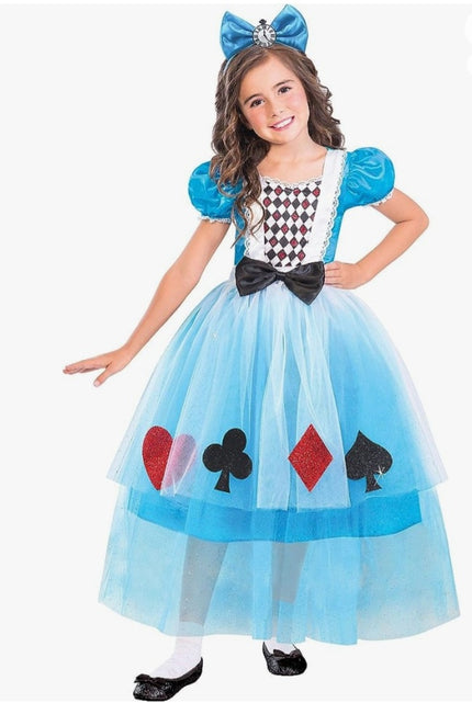 Miss Wonderland Childs Costume Medium 8-10 - We Got Character Toys N More