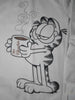 Adult M White Sweatshirt Featuring Garfield With Hot Chocolate - We Got Character Toys N More