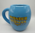 Wonder Woman DC Comics Superhero Blue Oval Coffee Tea Mug Cup - We Got Character Toys N More