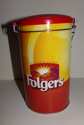 Folgers Coffee Can Canister - We Got Character Toys N More