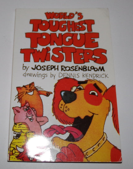 World's Toughest Tongue Twister PB Book Sterling - We Got Character Toys N More