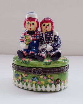 Raggedy Ann & Andy Trinket Box - We Got Character Toys N More