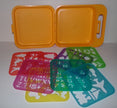 Tupperware Stencils & Case Box - We Got Character Toys N More