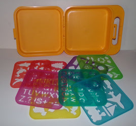 Tupperware Stencils & Case Box - We Got Character Toys N More