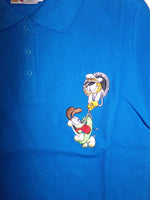 Garfield Blue Polo Shirt - We Got Character Toys N More