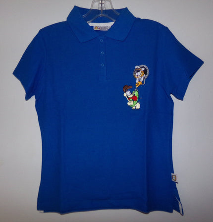 Garfield Blue Polo Shirt - We Got Character Toys N More