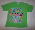 Cherished Girl Youth Green Shirt Yes I Am A Princess - We Got Character Toys N More
