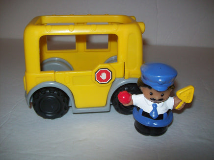 Fisher Price Little People Bus and Crossing Guard - We Got Character Toys N More