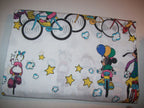 Mickey Mouse and Friends White Twin Sheet Bikes - We Got Character Toys N More