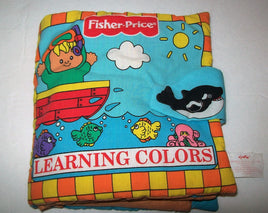 Fisher Price Cloth Activity Book Learning Colors - We Got Character Toys N More