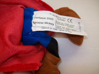 Mickey Sorcerer Fantasia Plush 2000 - We Got Character Toys N More