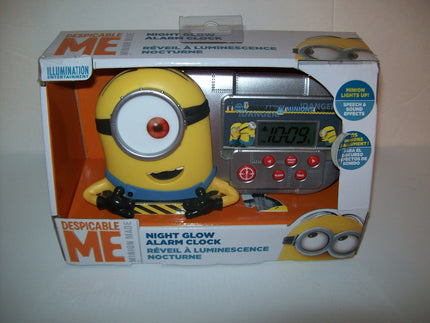 Despicable Me Alarm Clock With Night Light - We Got Character Toys N More