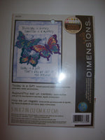 Dimensions Stamped Cross Stitch Kit "Today Is A Gift" 5x7 - We Got Character Toys N More
