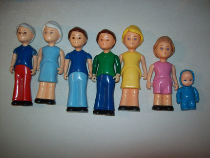 Little Tikes Loving Family Dollhouse Family Lot of 7 - We Got Character Toys N More