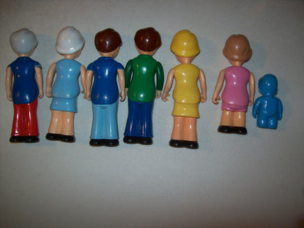 Little Tikes Loving Family Dollhouse Family Lot of 7 - We Got Character Toys N More