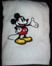 White Mickey Mouse Towel - We Got Character Toys N More